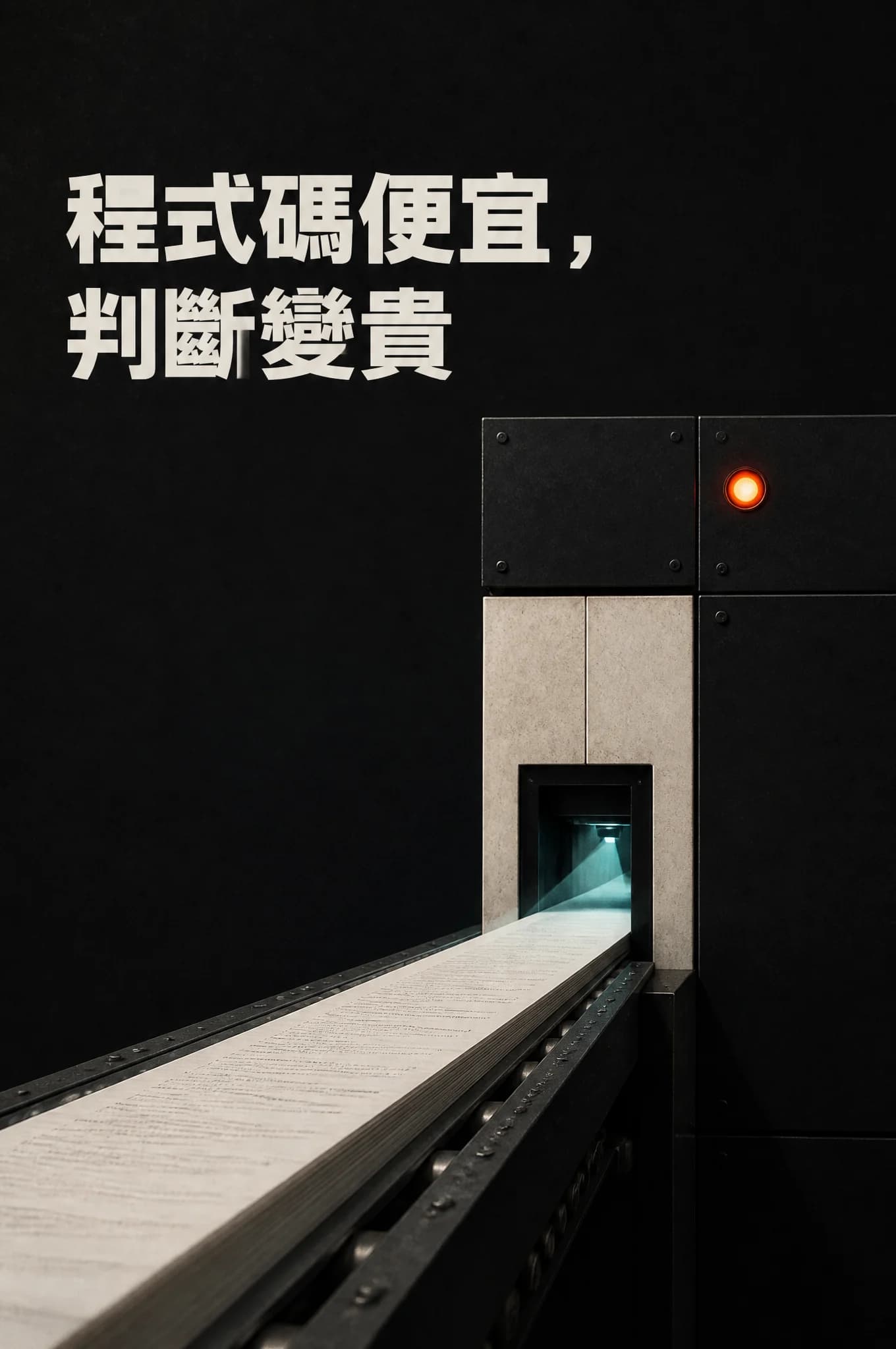 Coding Agent 讓程式碼變便宜，工程師最難外包的是判斷
