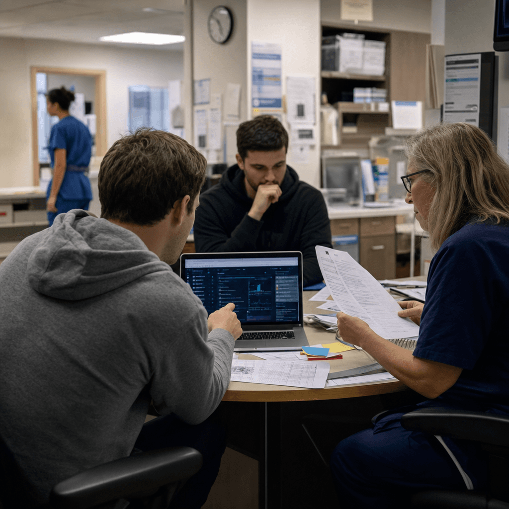 Administrative automation for a regional hospital