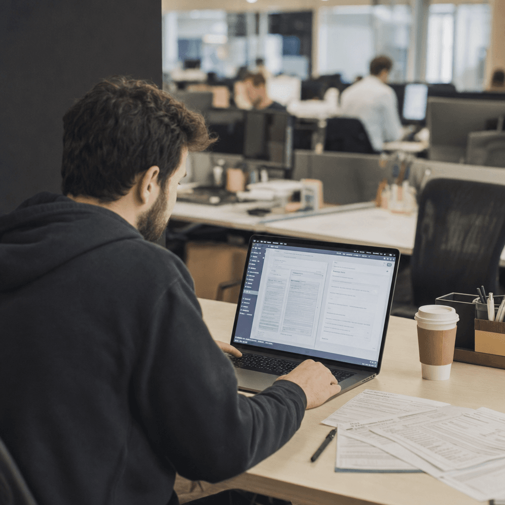 Claims document classification for a life insurer