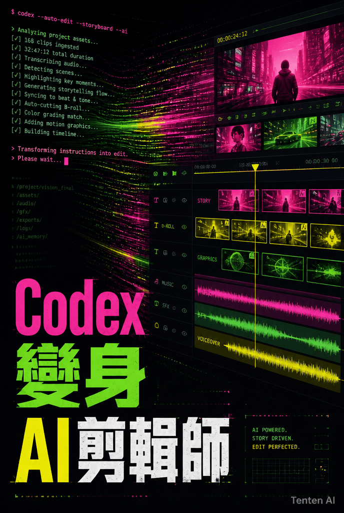 ChatCut with Codex 教學:用 AI Agent 完成影片剪輯